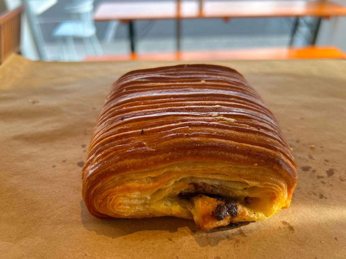 Custard and Chocolate Danish