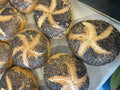 Kaiser Rolls- Poppy seed